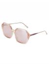 700SA Hexagonal Sunglasses Pink Gradient