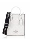 CP011 Signature North South Mini Tote Chalk Glacier White