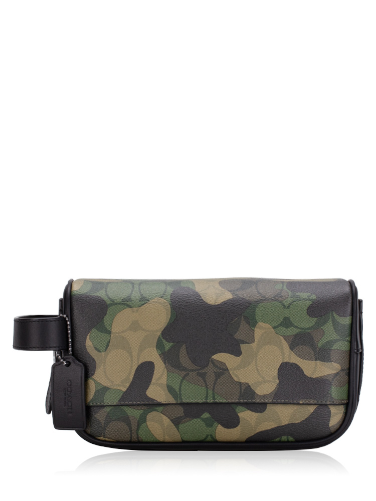 Men CM034 Signature Camo Small Travel Kit Green Multi