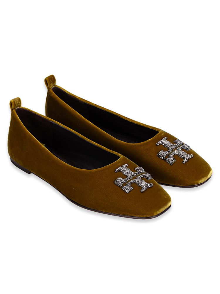 Eleanor Pave Ballet Pumpskin Seed Sz 9