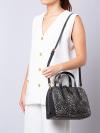 SHB3169643 Sydney Satchel Black Cheetah