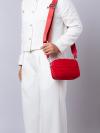 SHB3166600 Izzie Puffer Small Crossbody Red