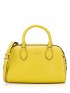Madison Saffiano Duffle Crossbody Lime Slice