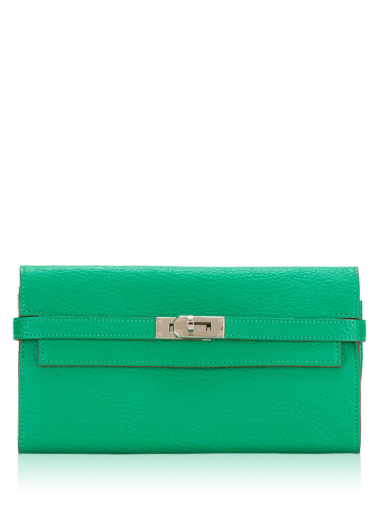 Chèvre Mysore Kelly Wallet Bamboo