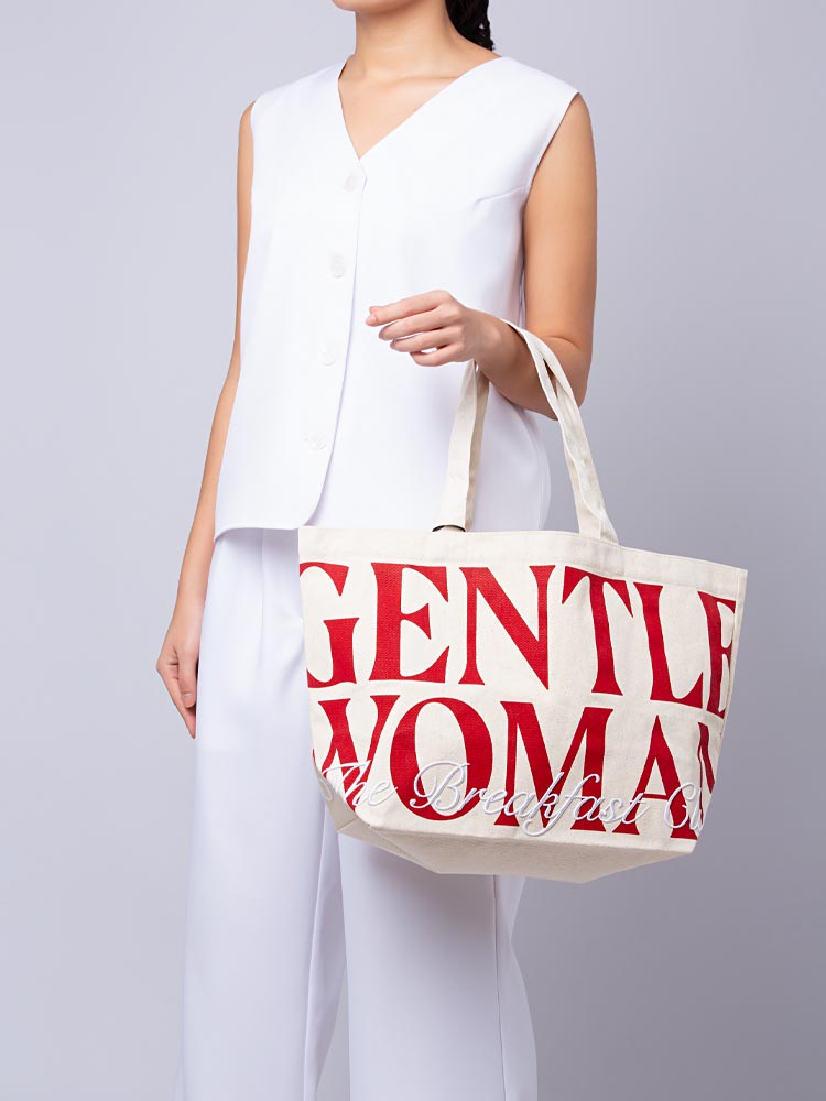 Brunch Tote Bag Cream