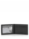 Men CM167 Compact Leather Billfold Wallet Black