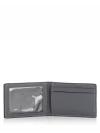 Men CM167 Compact Leather Billfold Wallet Industrial Grey