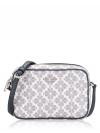 Signature Spade Flower Mini Camera Crossbody Bag Navy Multi