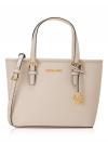 Jet Set Travel Xs Carryall Zip Tote Light Cream