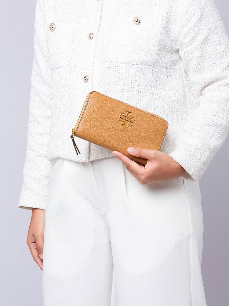 Britten Zip Continental Wallet Tiramisu