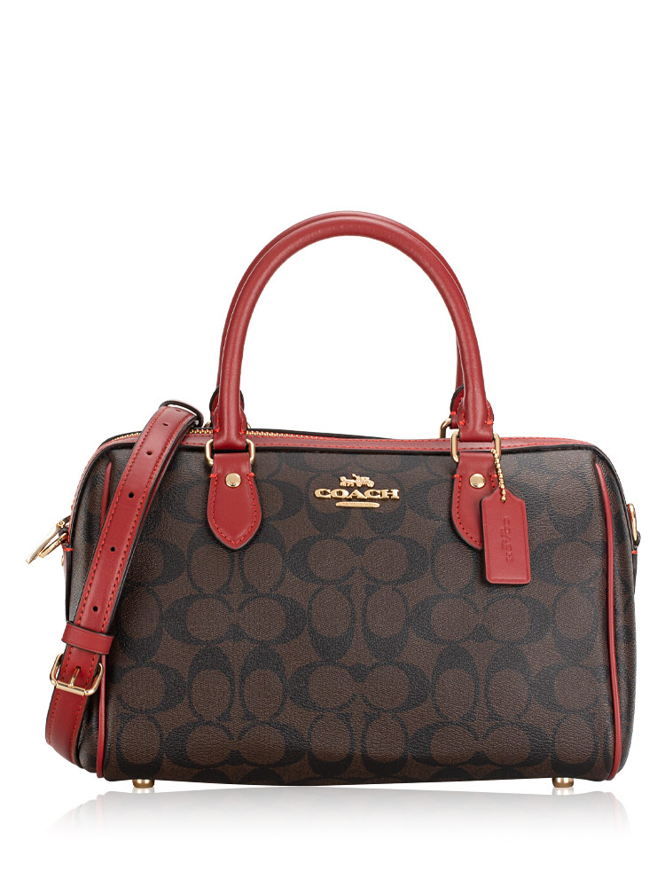 CH280 Signature Rowan Satchel Brown 1941 Red