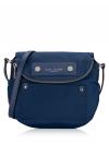 M0012909 Preppy Nylon Mini Messenger Azure Blue