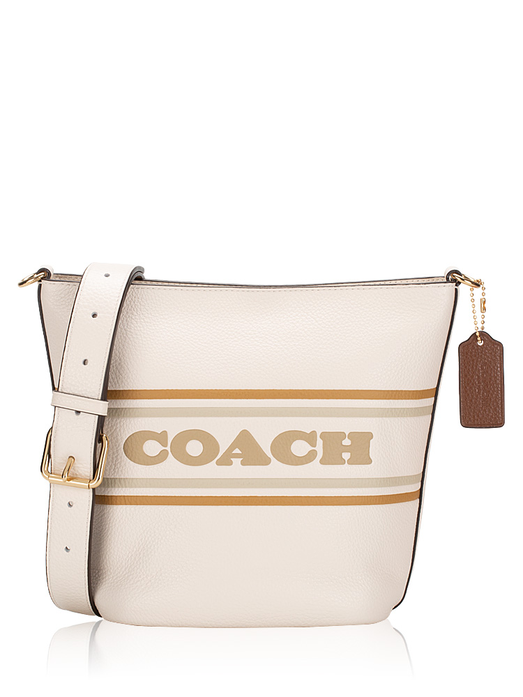 CH248 Logan Leather Duffle Chalk Multi