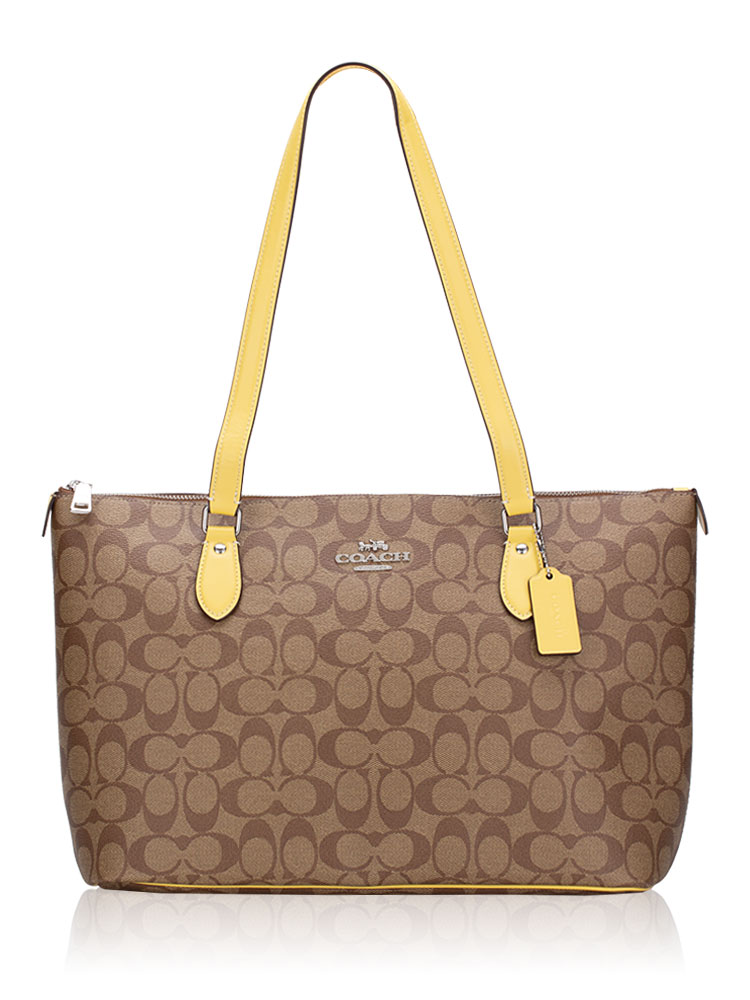 CH504 Signature Gallery Tote Retro Yellow