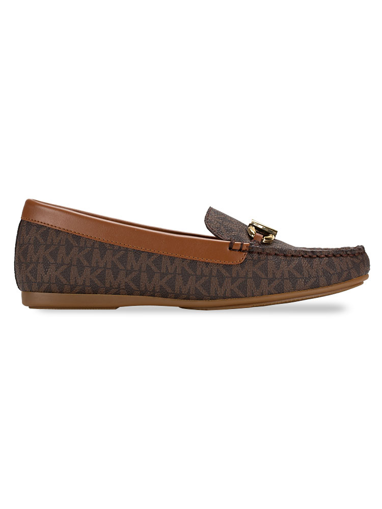 Signature Reed Loafer Flat Shoes Brown Sz 6