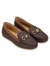 Signature Reed Loafer Flat Shoes Brown Sz 6