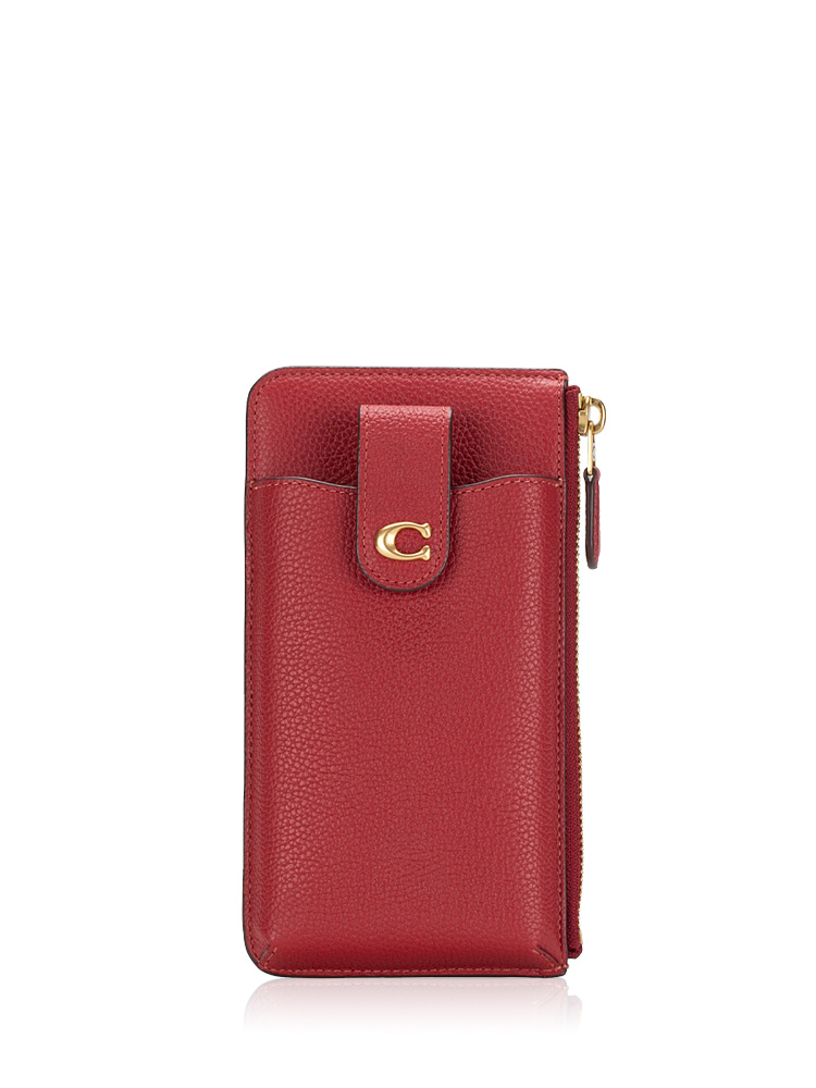 CJ866 Essential Phone Wallet Enamel Red