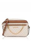 Jet Set Signature Large East West Zip Chain Crossbody Vanilla