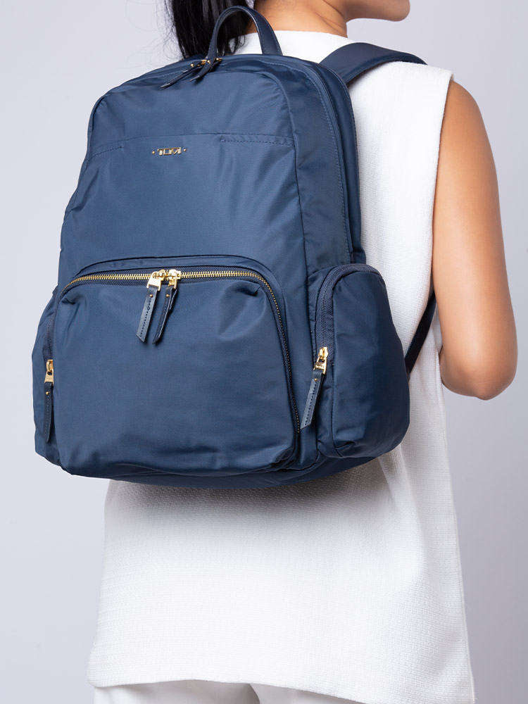 Meggie Nylon Backpack Navy