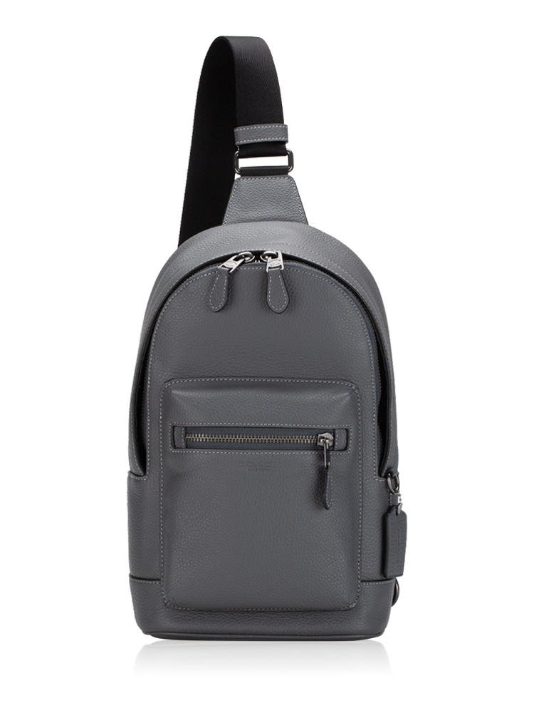 Men 2540 Pebble Leather West Pack Industrial Grey