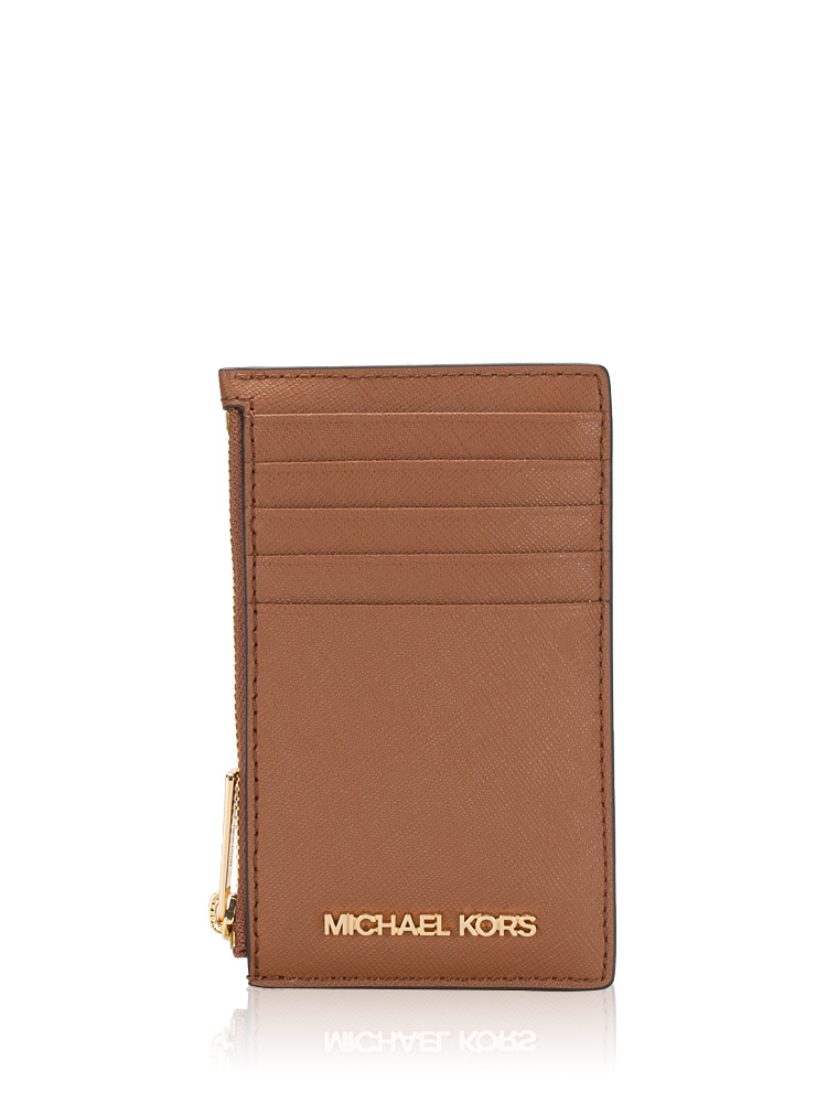 Jet Set Travel Medium Top Zip Card Case Luggage