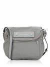 M0012909 Preppy Nylon Mini Messenger Rock Grey