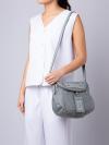 M0014625 Preppy Nylon Sasha Crossbody Rock Grey