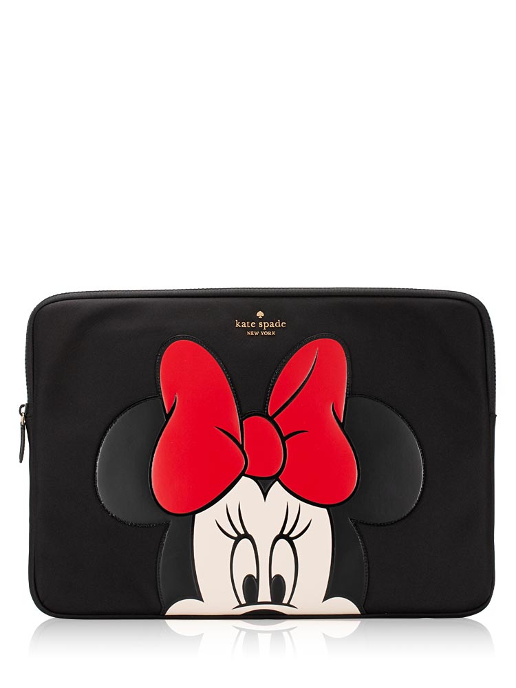 New York X Disney Minnie Universal Laptop Sleeve Black Multi