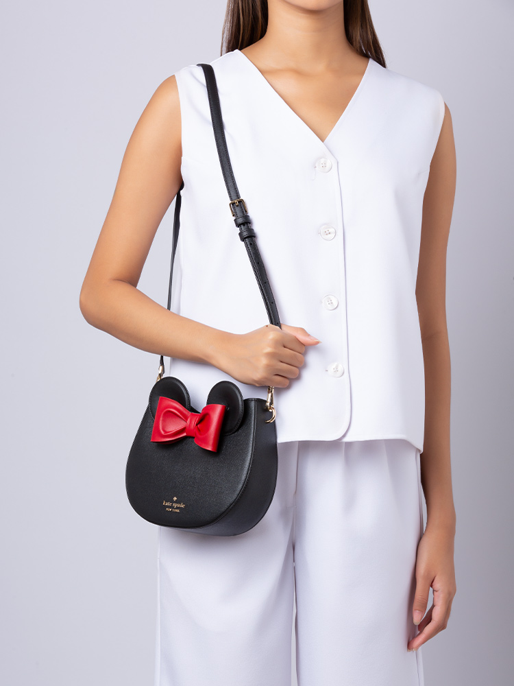 X Disney Minnie 3D Crossbody Black Multi
