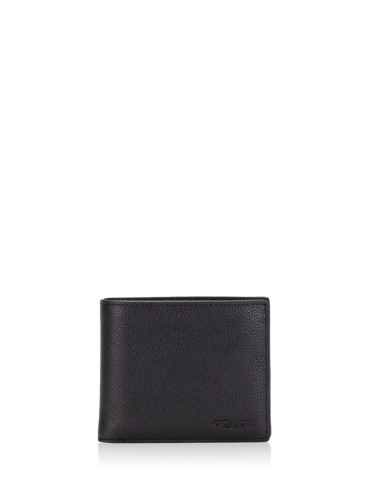Men CR911 Calf Leather 3 in 1 Wallet Black