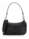 CR099 Teri Leather Shoulder Bag Black