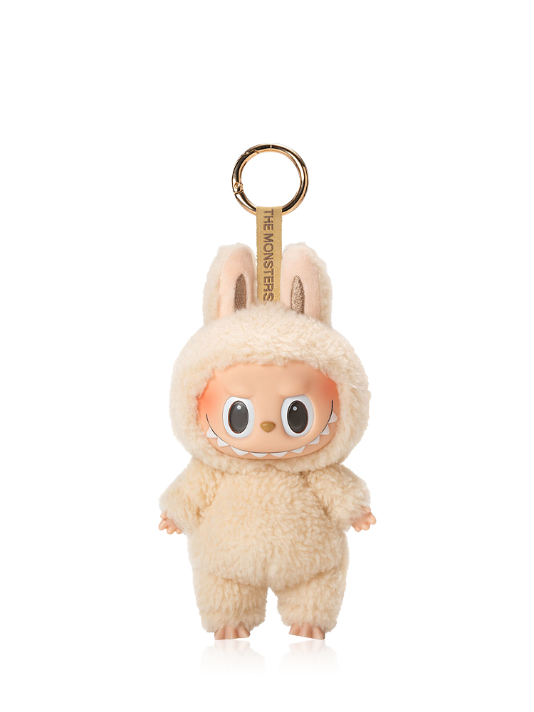 Labubu The Monsters Tasty Macarons Bag Charm Soymilk