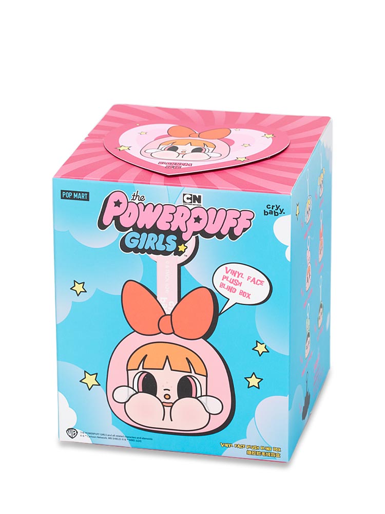 Crybaby × Powerpuff Girls Series Vinyl Face Bag Charm Bloosom