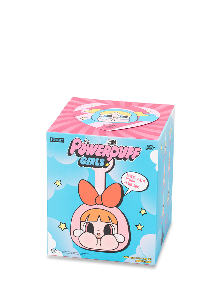 Crybaby × Powerpuff Girls Series Vinyl Face Bag Charm Bubbles