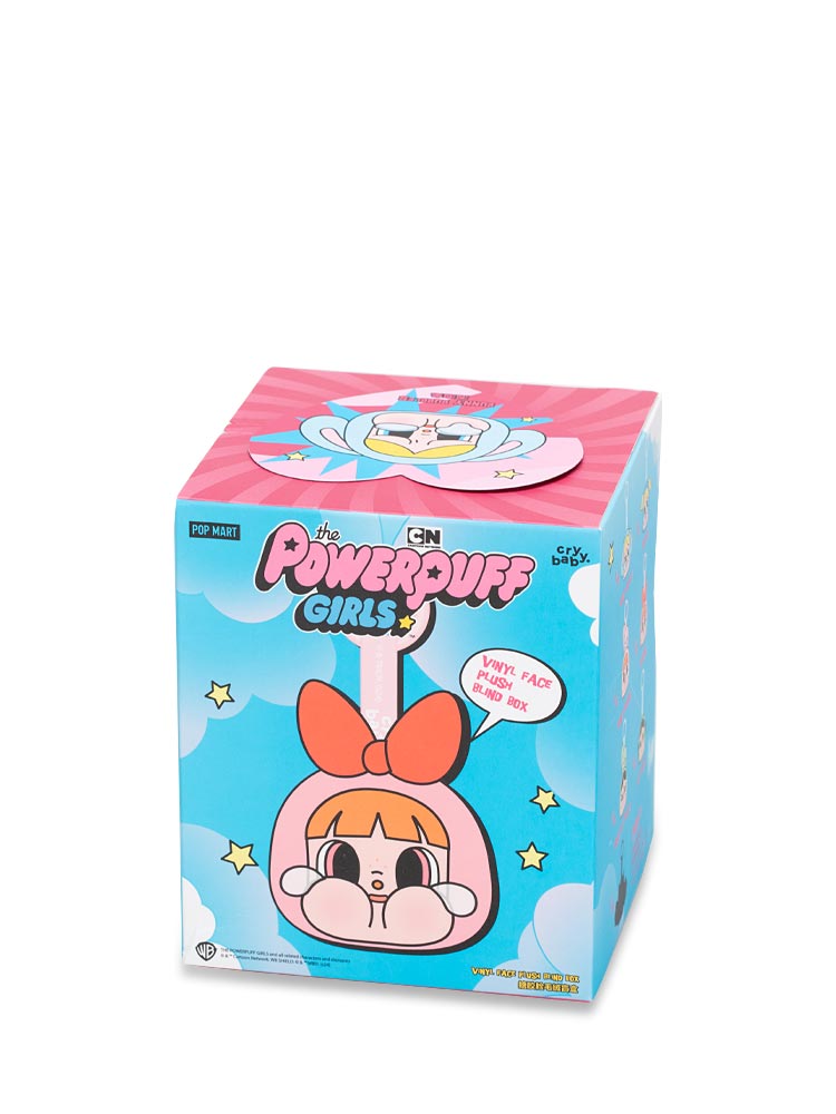 Crybaby × Powerpuff Girls Series Vinyl Face Bag Charm Bunny Bubbles
