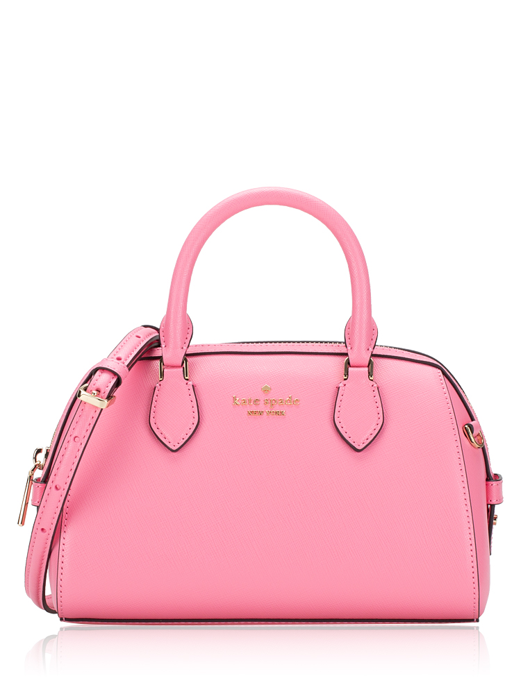 Madison Saffiano Duffle Crossbody Blossom Pink