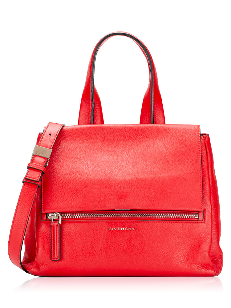 Calfskin Pandora Pure Small Bag Red