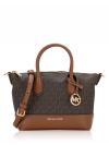 Signature Hyde Small Satchel Brown