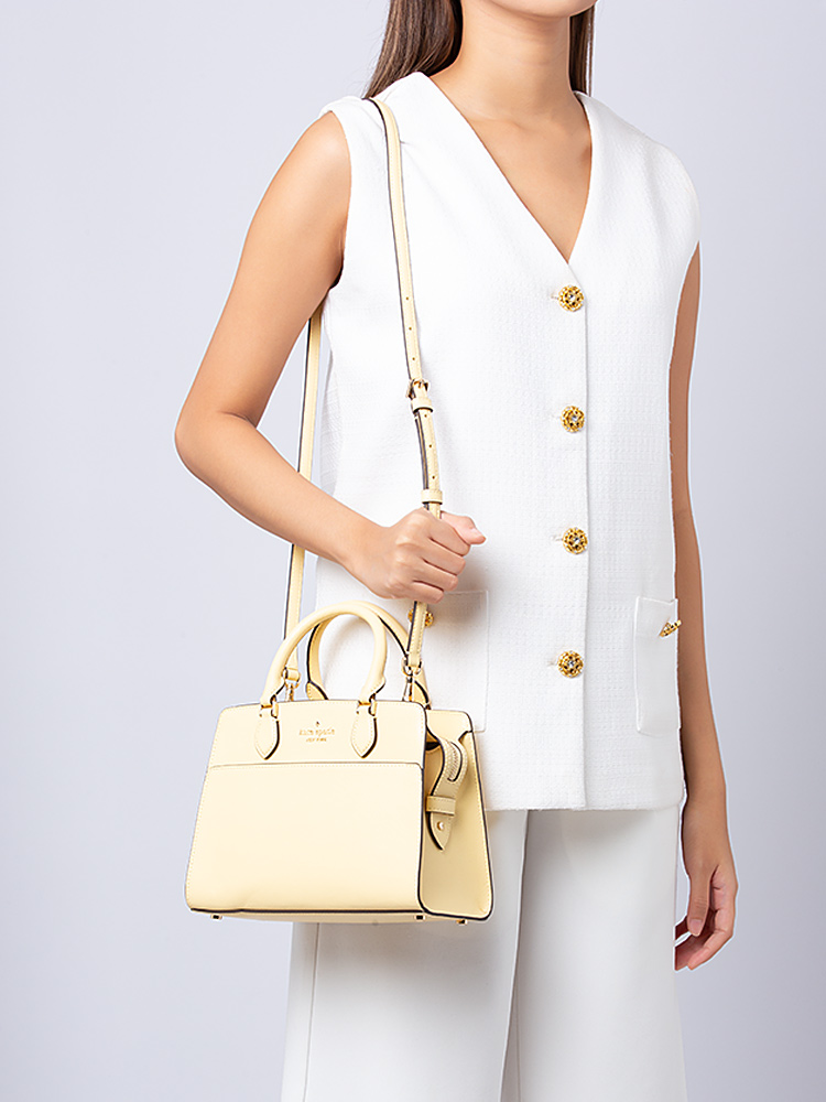Madison Leather Small Satchel Butter