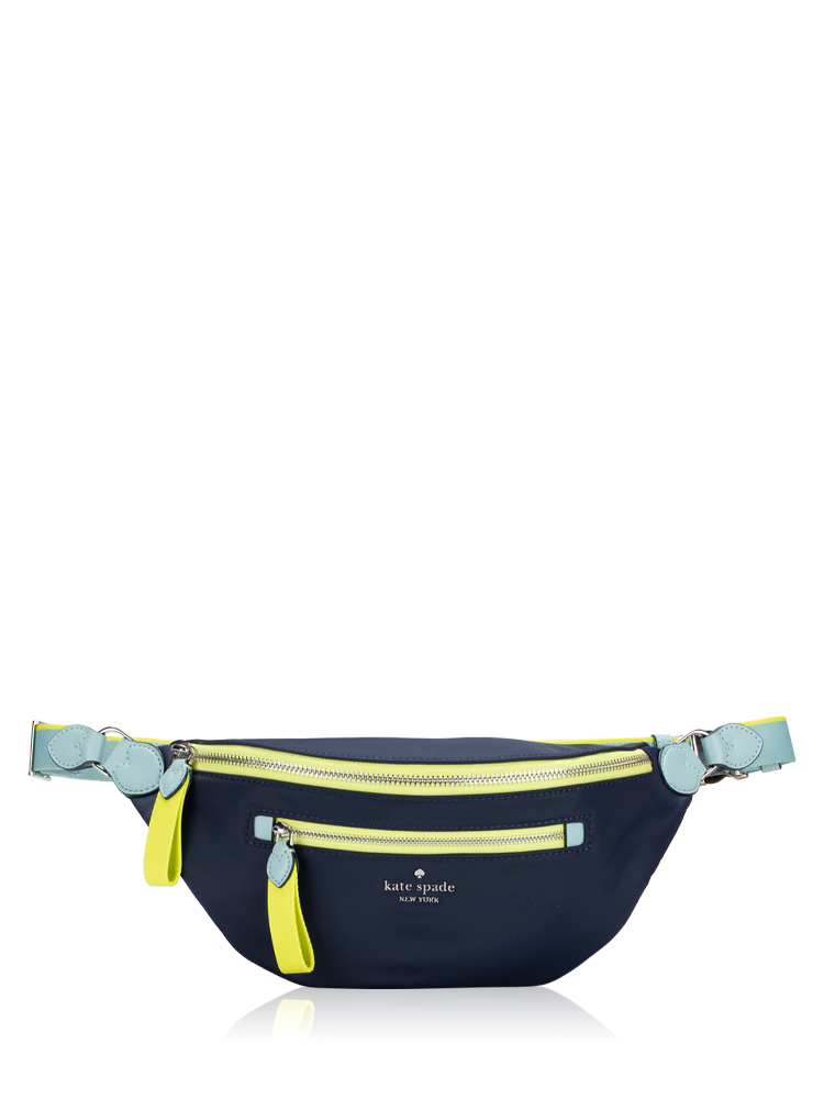 Chelsea Nylon Colorblock Belt Bag Blazer Blue Multi
