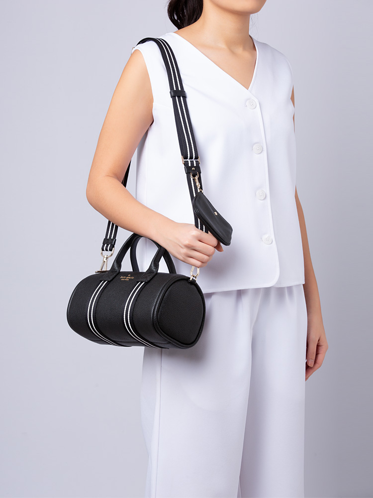 Rosie Small Duffle Crossbody Black