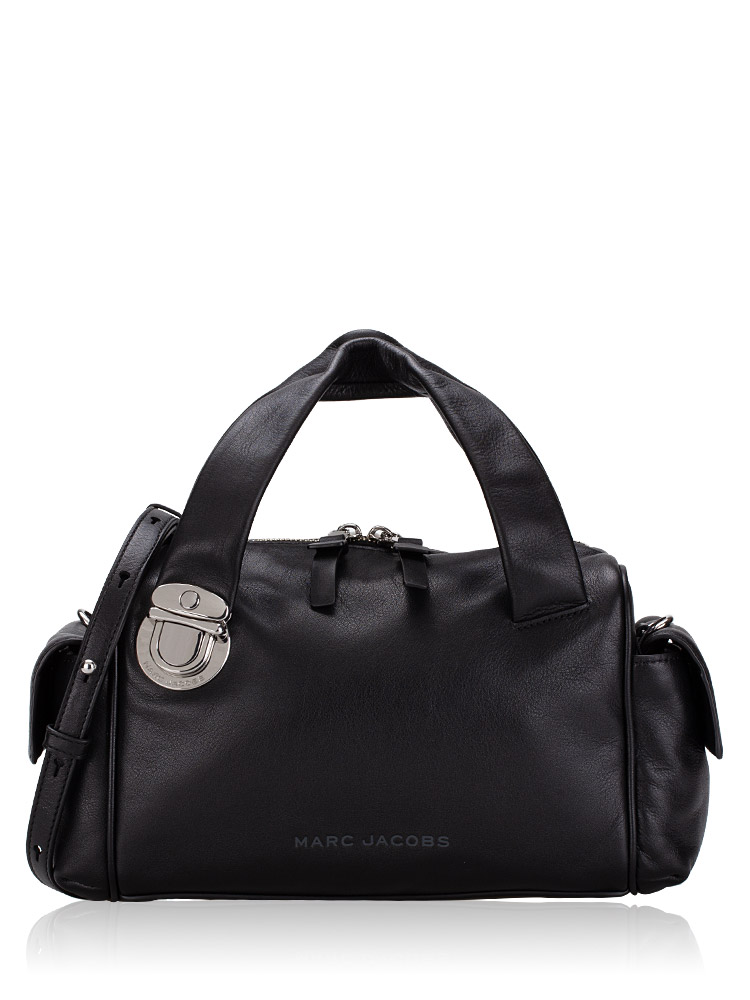 H752l03FA22 The Pushlock Satchel Black