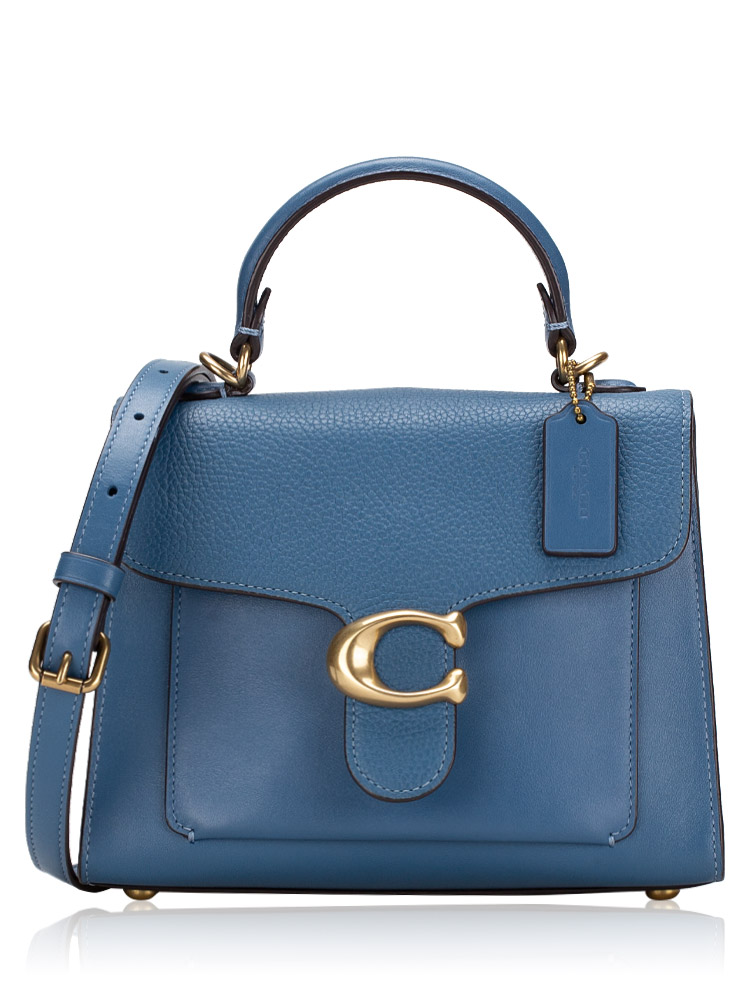 636 Tabby 20 Leather Top Handle Bag Lake