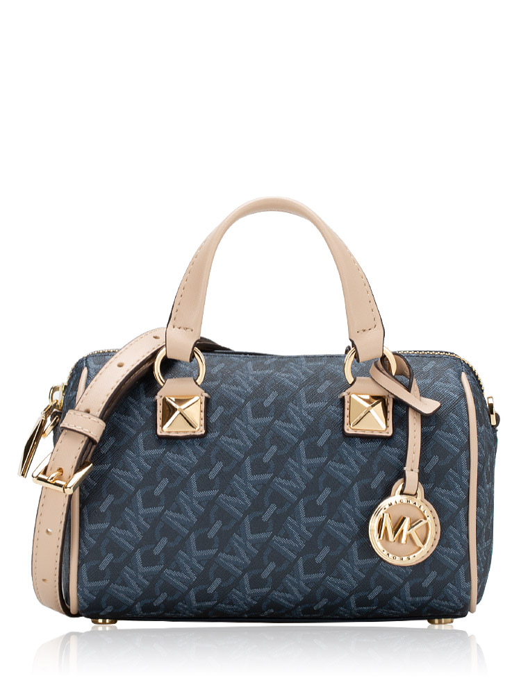 Signature Grayson Small Duffle Bag Admiral Pale Blue