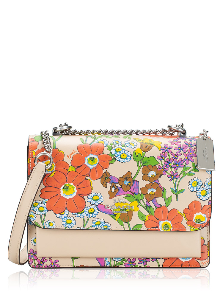 CR163 Klare Garden Floral Crossbody Ivory Multi