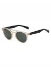 Fos 2089 Foxbriar Round Sunglasses Crystal Beige Green
