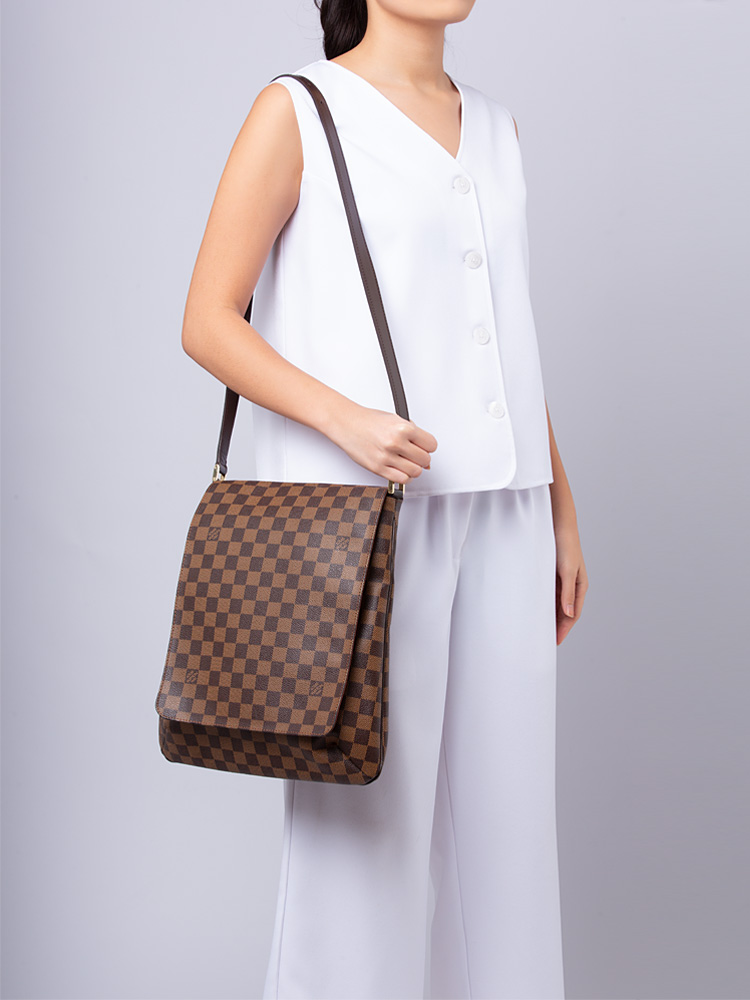 Damier Ebene Musette Salsa GM