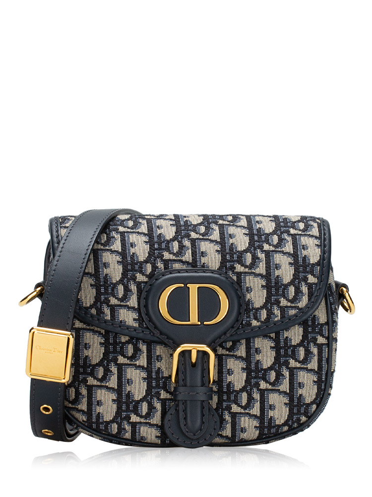 Oblique Bobby Small Shoulder Bag Blue