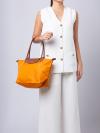 Le Pliage Original Medium LH Saffron Gold