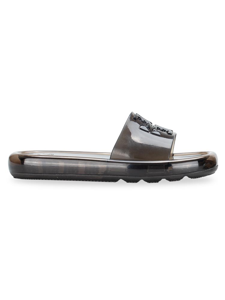Bubble Jelly Slip On Sandal Perfect Black Sz 6